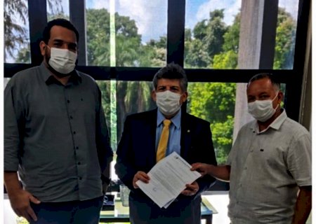 Itaporã: Ação de Galdino com articulação de Andrézão garante R$50 mil de emenda junto a Dep. Lídio Lopes