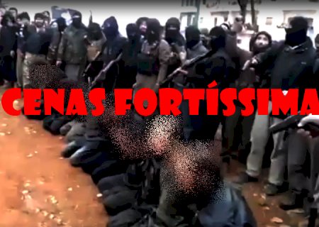Cenas fortíssimas: vídeo mostra membros do Talibã executando vários homens em pelotão de fuzilamento; veja