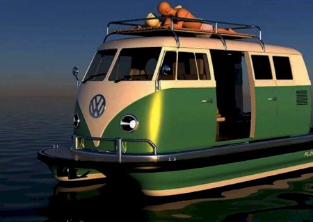 Empresa transforma carros clássicos em barcos de luxo personalizados