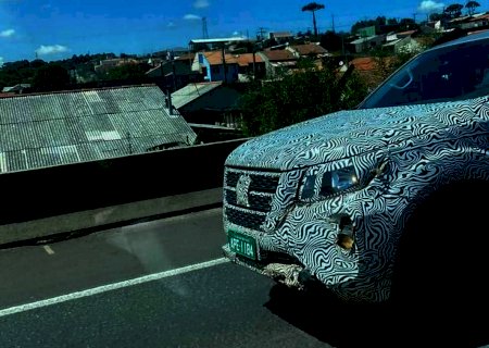Nova Nissan Frontier é flagrada rodando no Brasil; Modelo deve chegar ainda neste ano