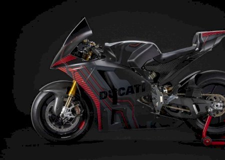 Ducati revela o modelo esportivo híbrido MotoE V21L da linha 2023