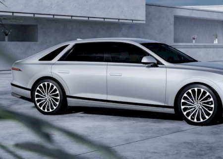Hyundai Azera 2023 fica mais futurista e ainda mais longe do Brasil