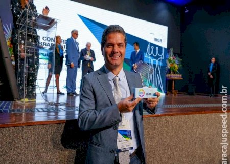 Prefeito Marcos Calderan conquista premiação inédita para Maracaju