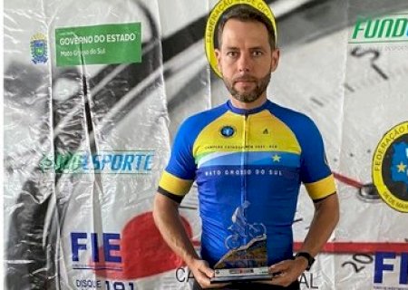 Douradinense é campeão estadual de ciclismo.