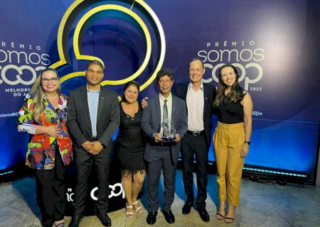Sicredi Centro-Sul MS é reconhecida no Prêmio SomosCoop Melhores do Ano 2022