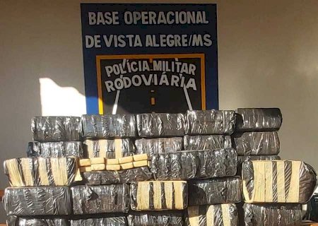 Polícia Militar Rodoviária apreende mais de 500 Kg de maconha na MS-164 em Maracaju