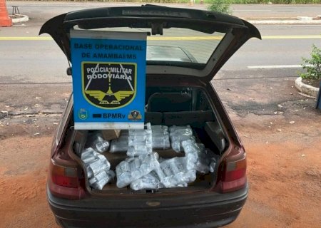 Carga de descaminho é apreendida pela Polícia na MS-379