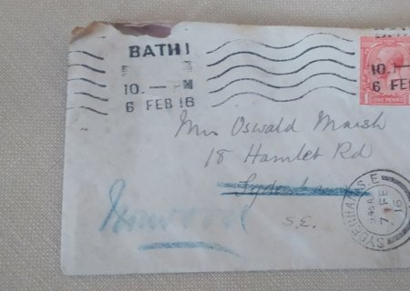 Carta chega ao destino mais de 100 anos depois de ser enviada