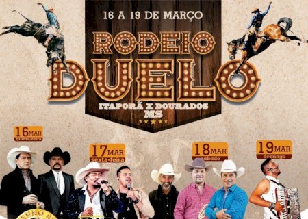 ”Rodeio Duelo” em março Itaporã vai se transformar na capital do rodeio no Mato Grosso do Sul
