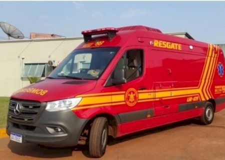 Homem gravemente ferido após pneu estourar durante troca em Rio Brilhante