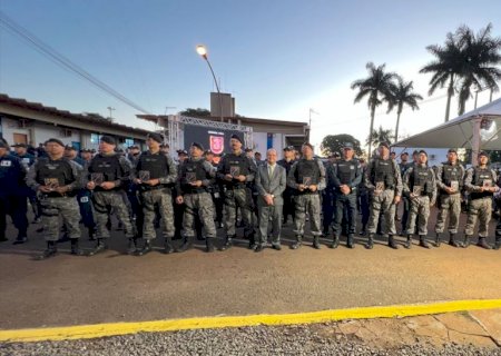 Solenidade de formatura do 7º Curso de Aperfeiçoamento em Força Tática - CAFT