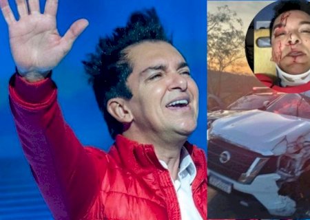 Cantor gospel Regis Danese está em estado grave após colisão frontal de carro com carreta