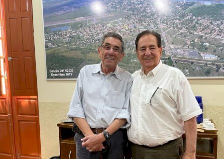 Agenda: Prefeito de Itaporã, Marcos Pacco é recebido por Nelson Cintra Ribeiro, em Porto Murtinho