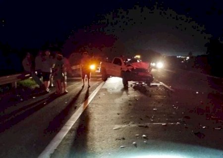 Motociclista é levado para o Hospital da Vida após acidente na BR-163