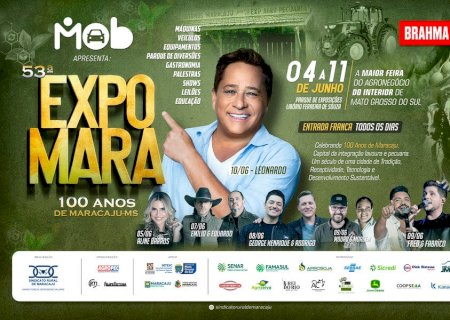 Sindicato Rural de Maracaju lança a 53ª Expomara, de 04 a 11 de junho