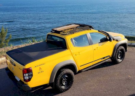 Versão Savana é a mais radical da picape média Mitsubishi L200 Triton
