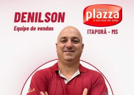 Completando mais um ano de vida em Itaporã: Denilson Oliveira