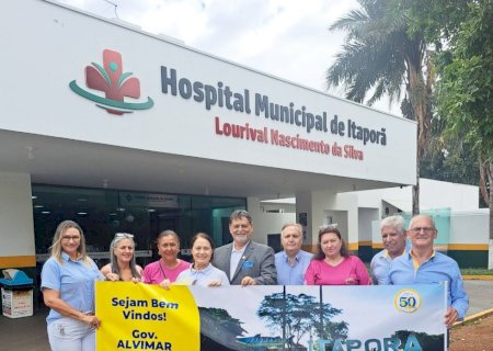 Itaporã recebe a visita do Governador do Distrito 4470 (Veja as fotos)