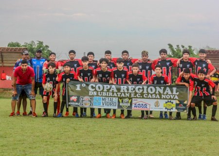 Escolinha de Futebol Nova Geração de Itaporã Agradece Apoio em Competição em Dourados (Fotos)