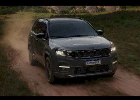 VÍDEO: Jeep divulga teaser do novo Commander 2025 com destaque para motor Hurricane de 272 cv