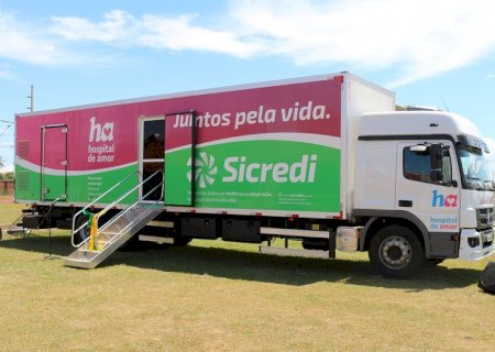 Carreta do Hospital do Amor de Barretos estará em Itaporã nos dias 06, 07, 09 ,10 de Outubro