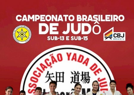 Equipe Judô Yada integra delegação sul-mato-grossense no Campeonato Brasileiro Sub-13 e Sub-15 de Judô