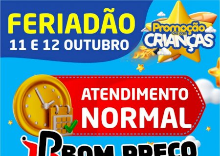 Itaporã: Bom Preço Supermercados mantém atendimento normal durante o feriadão