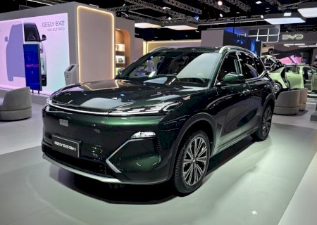 Geely EX5 EM-I será primeiro nacional da marca e promete 1.000 km de autonomia
