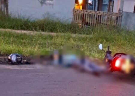 Motociclista &eacute; executado a tiros em cruzamento na fronteira