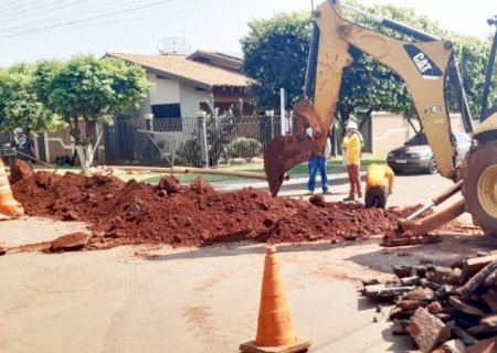 Sanesul anuncia possível falta de água em bairros de Itaporã nesta quinta-feira