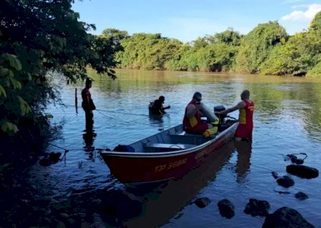 Jovem morre afogado no Rio Brilhante
