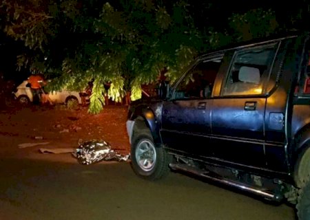 Idosa de 77 anos, morre atropelada por caminhonete em Dourados; motorista fugiu