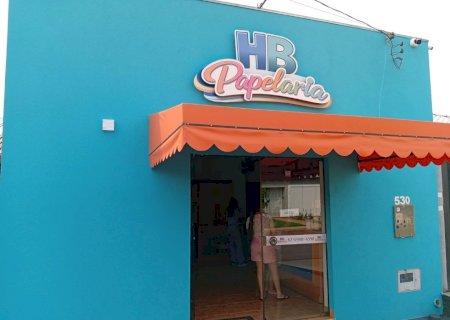 HB Papelaria inaugura sua loja em Itaporã (Fotos)