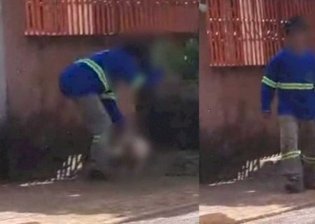 Homem espanca cadela e vai preso em Douradina (vídeo)