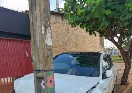 Traficantes tentam escapar da polícia e batem veículo na fuga