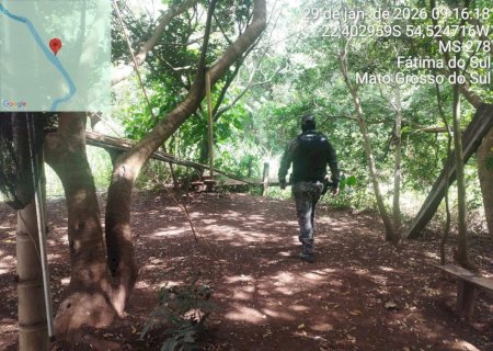 PMA autua homem por ocupação irregular de Área de Preservação Permanente no Rio Dourados