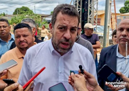 Em visita a Campo Grande, Boulos defende candidatura de Tebet em SP e descarta vinda de Lula a MS