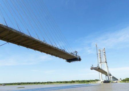 Ponte Internacional da Rota Bioceânica entra na fase final com “beijo” entre os lados previsto para maio de 2026
