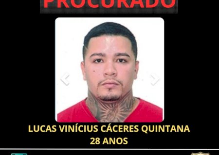 Dourados - Polícia divulga retrato e faz buscas por suspeito de tentativa de homicídio