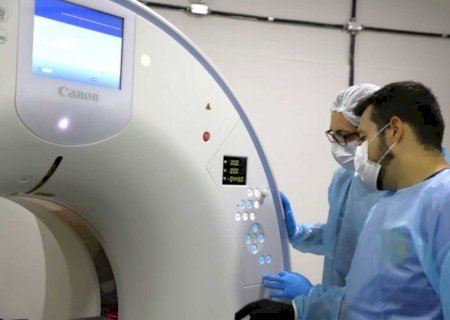 Pol. Científica de MS utiliza téc. própria de contraste para otimizar tomografias durante necrópsias