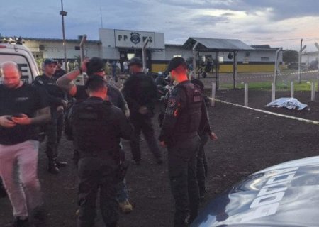 Detento é morto a tiros na chegada ao presídio semiaberto de Dourados