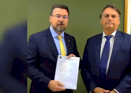 Em carta, Bolsonaro crava Pollon como candidato ao Senado por MS