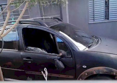 Veículo que arrancou perna de comerciante é encontrado