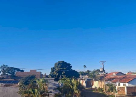 Calor e baixa umidade marcam sábado em Mato Grosso do Sul