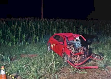 Colisão com carreta mata homem da família de Rio Brilhante na rodovia MS-276