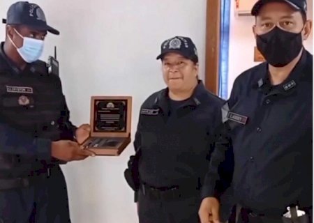Subtenente morta a tiros pelo namorado já foi homenageada pelo comando da PMMS (vídeo)