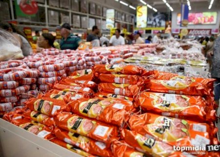 Idoso é agredido durante roubo a supermercado de Maracaju