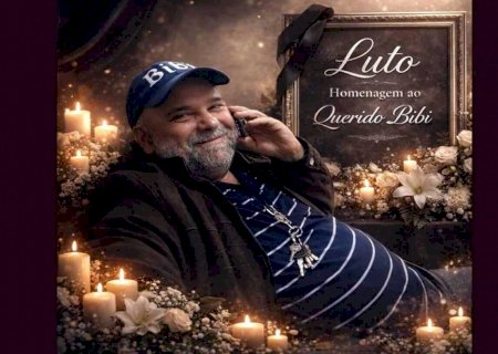 Dor e tristeza na despedida do querido Bibi de Deodápolis