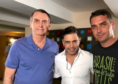 É o amor? Flávio dorme em Campo Grande e curte show do 'direitista' Zezé Di Camargo