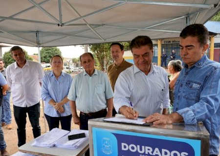 Prefeitura inicia recapeamento de 3 km nas ruas Clóvis Cerzósimo de Souza e Iguassu